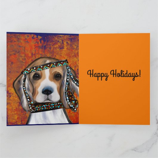 Beagle kaart (Binnen)