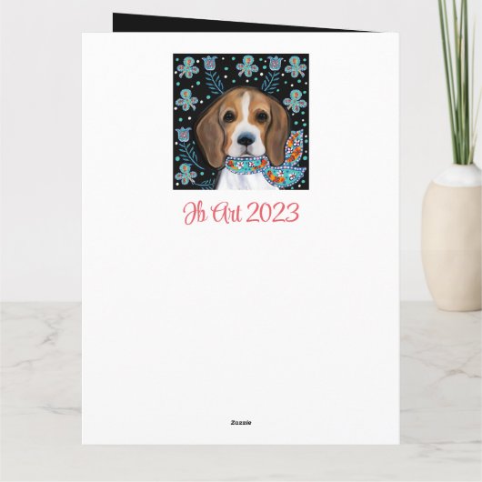 Beagle Kaart (Achterkant)