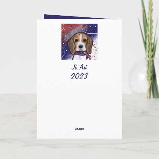 Beagle Kaart (Achterkant)