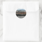 Beagle Kanaal Ronde Sticker (Tas)