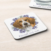 Beagle Keepomwille Drankjes Onderzetter (Linkerzijde)