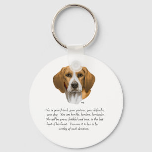 Beagle Keepomwille Sleutelhanger