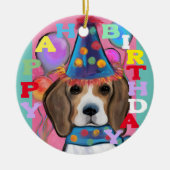 BEAGLE KERAMISCH ORNAMENT (Voorkant)
