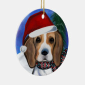 Beagle keramisch ornament (Rechts)