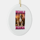 Beagle Keramisch Ornament (Rechts)