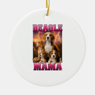 Beagle Keramisch Ornament