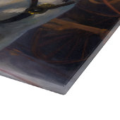 Beagle kerst feestelijk seizoen snijplank (Hoek)