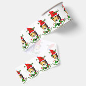 Beagle kerst Merry Grosgrain Lint (Achterkant)