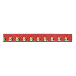 Beagle kerst Merry Grosgrain Lint