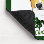 Beagle kerstcadeaus muismat (Hoek)