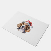 Beagle Kersthond Deurmat (Schuin)