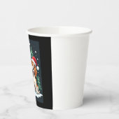 Beagle Kersthond Eigenaar Xmas Vakantie Panama Lon Papieren Bekers (Links)