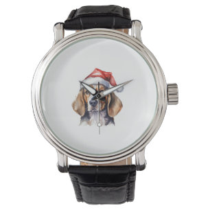 Beagle Kersthond Horloge