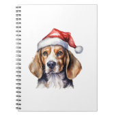 Beagle Kersthond Notitieboek (Voorkant)