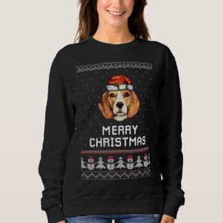 Beagle kerstkeuker trui