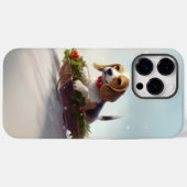 Beagle Kerstmis sneeuw winter Case-Mate iPhone Case (Achterkant (horizontaal))