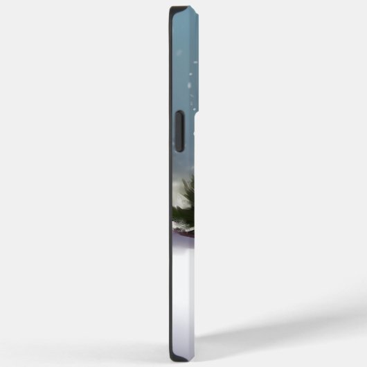 Beagle Kerstmis sneeuw winter Case-Mate iPhone Case (Achterkant / Rechts)