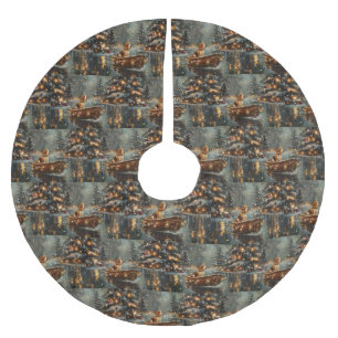 Beagle kerstvakantie kerstboom rok