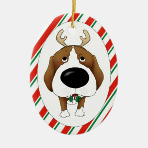 Beagle Kerstversiering Keramisch Ornament