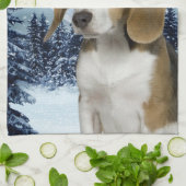 Beagle Kitchen Towel Theedoek (Gevouwen)