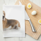 Beagle Kitchen Towel Theedoek (Quarter Fold)