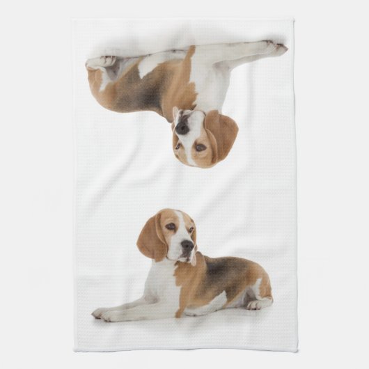 Beagle Kitchen Towel Theedoek (Verticaal)