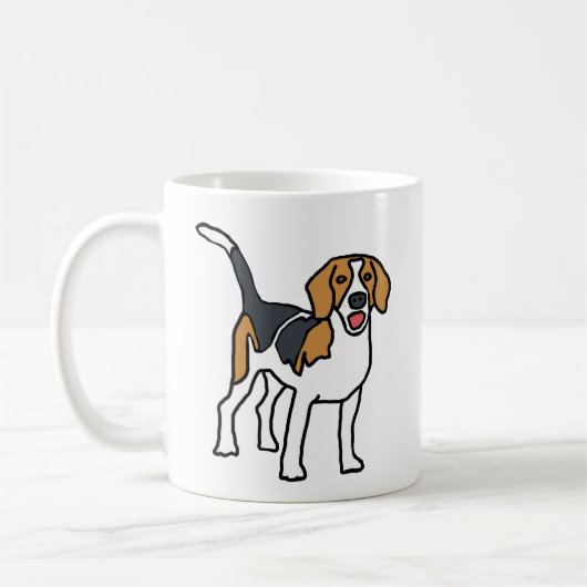 Beagle Koffiemok (Links)