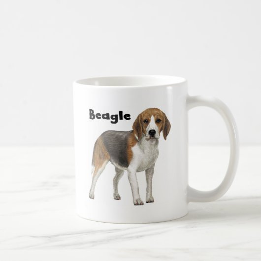 Beagle Koffiemok (Rechts)