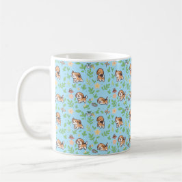 Beagle koffiemok Lente Bloem Kawaii Hond Cadeau