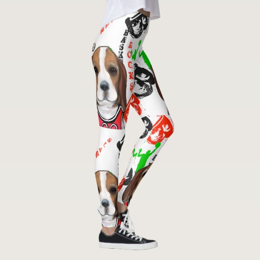 Beagle Leggings (Rechts)