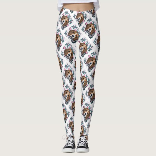 Beagle Leggings (Voorkant)