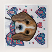 Beagle      legpuzzel (Horizontaal)