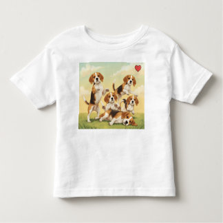 Beagle leuk T-shirt! Kinder Shirts