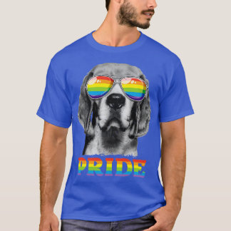 Beagle LGBT Gay Pride voor mannen Vrouwelijke jong T-shirt