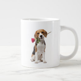 Beagle Liefde Grote Koffiekop