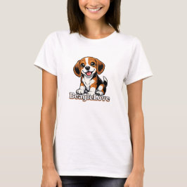 Beagle Liefde | Hondenliefhebbers T-shirt
