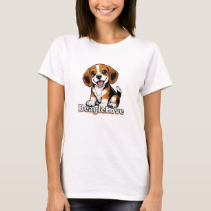 Beagle Liefde Hondenliefhebbers T-shirt