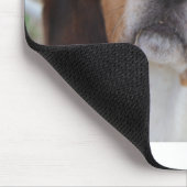 beagle liefde met zwart rood wit muismat (Hoek)