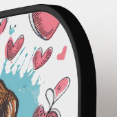 Beagle Liefde Pickleball Paddle (Links Detail)