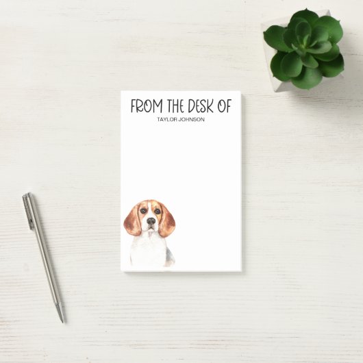Beagle liefhebber post-it® notes (Kantoor)