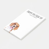 Beagle liefhebber post-it® notes (Schuin)