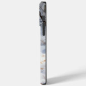 Beagle liet het sneeuwen Kerstmis Case-Mate iPhone Case (Achterkant / Links)