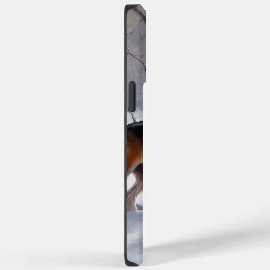 Beagle liet het sneeuwen Kerstmis Case-Mate iPhone Case (Achterkant / Rechts)