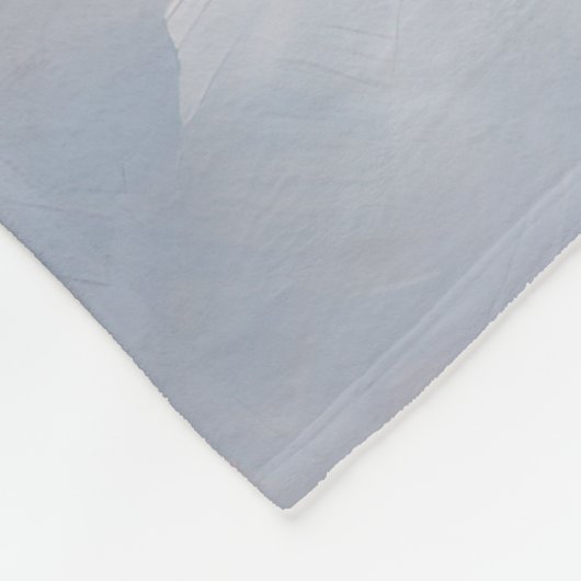 Beagle liet het sneeuwen Kerstmis Fleece Deken (Hoek)