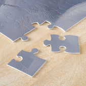 Beagle liet het sneeuwen Kerstmis Legpuzzel (Zijkant)