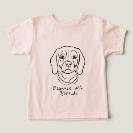 Beagle Lijn Kunst, Elegantie met Attitude