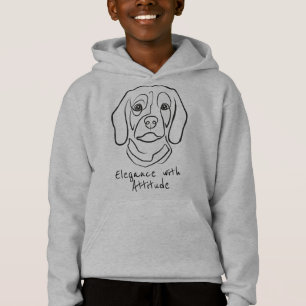 Beagle Lijn Kunst, Elegantie met Attitude