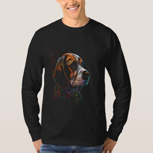 beagle Love for dog friends 1 T-shirt (Voorkant)