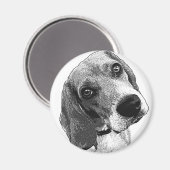 Beagle Love Magneet (Voorkant / Achterkant)