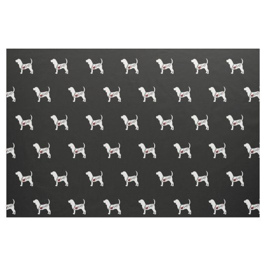 Beagle Love Stof (Fat Quarter)